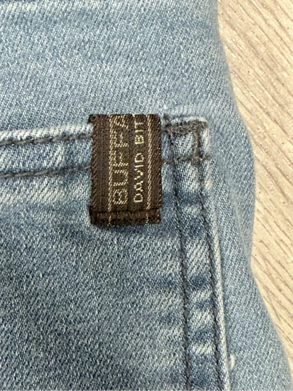 Buffalo Axel Slim Stretch Fit Light Wash Men’s Jeans 34x32